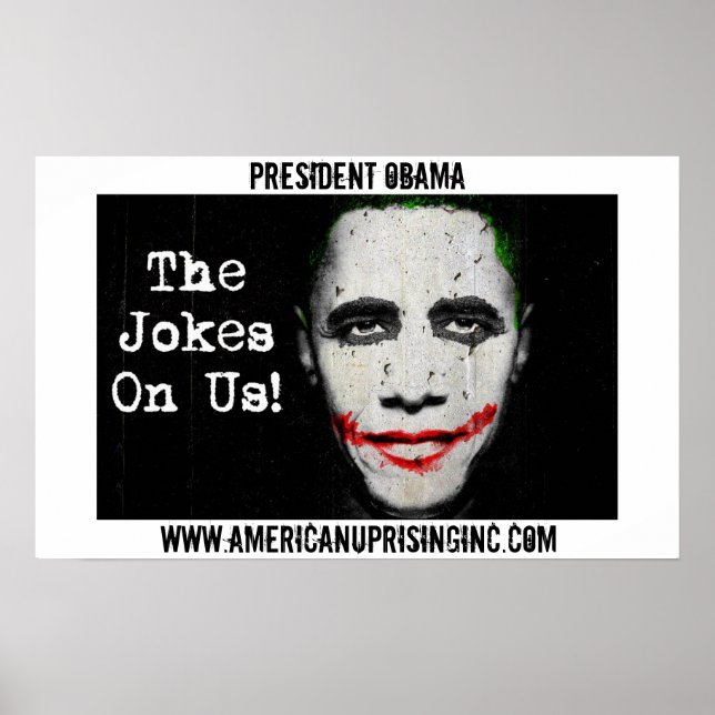 Obama AUI Joker Poster (Vorne)