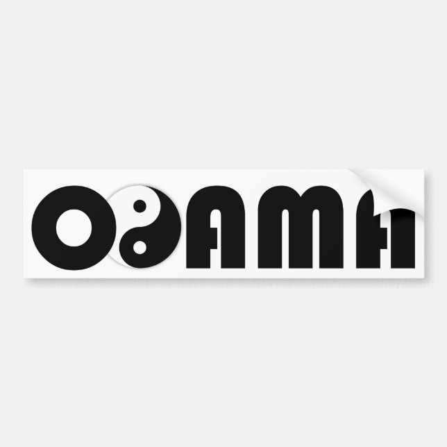 OBAMA AUTOAUFKLEBER (Vorne)