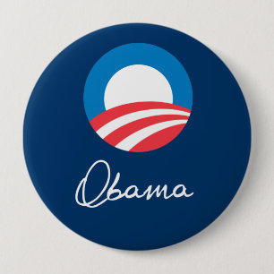 OBAMA-AUTOGRAMM BUTTON