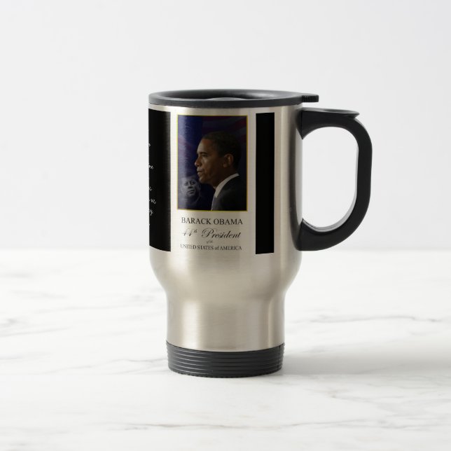 Obama avec JFK - Coffee Mug (Droit)