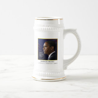 Obama avec JFK - Stein Mug