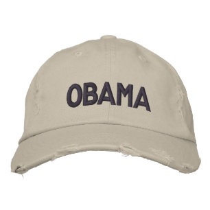 OBAMA BESTICKTE KAPPE