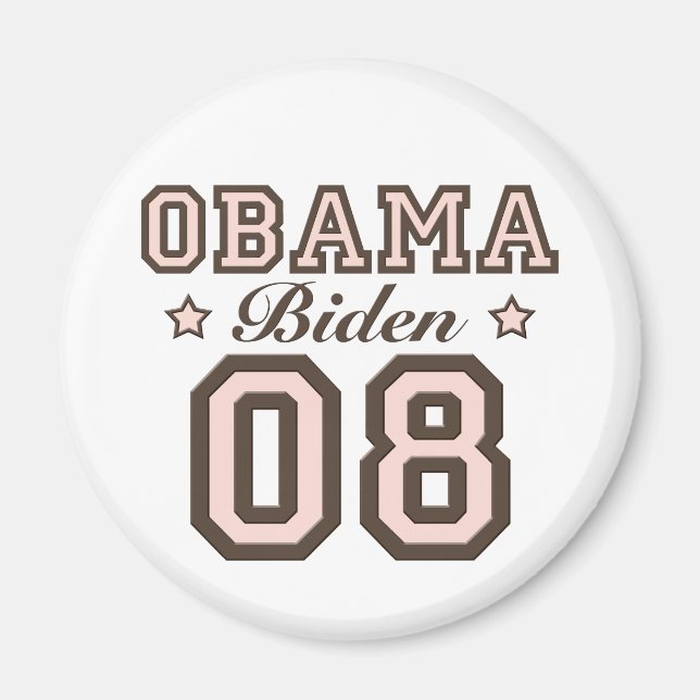 Obama Biden 08 Magnet (Devant)