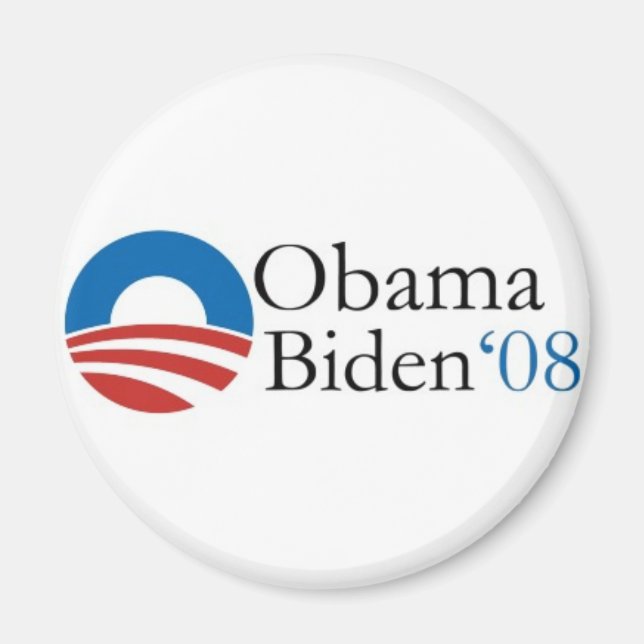 Obama Biden '08 Magnet (Devant)