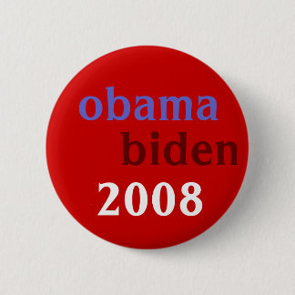 Obama Biden 2008 Button