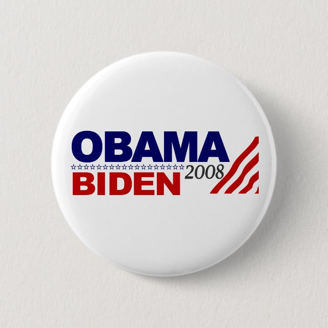 Obama Biden 2008 Button (Vorderseite)