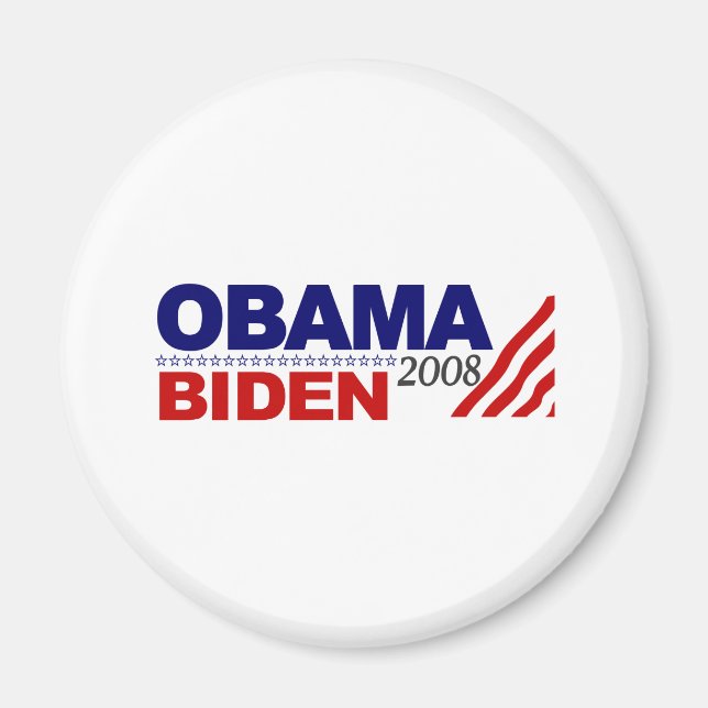 Obama Biden 2008 Magnet (Vorne)