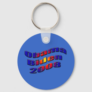 Obama biden 2008 schlüsselanhänger