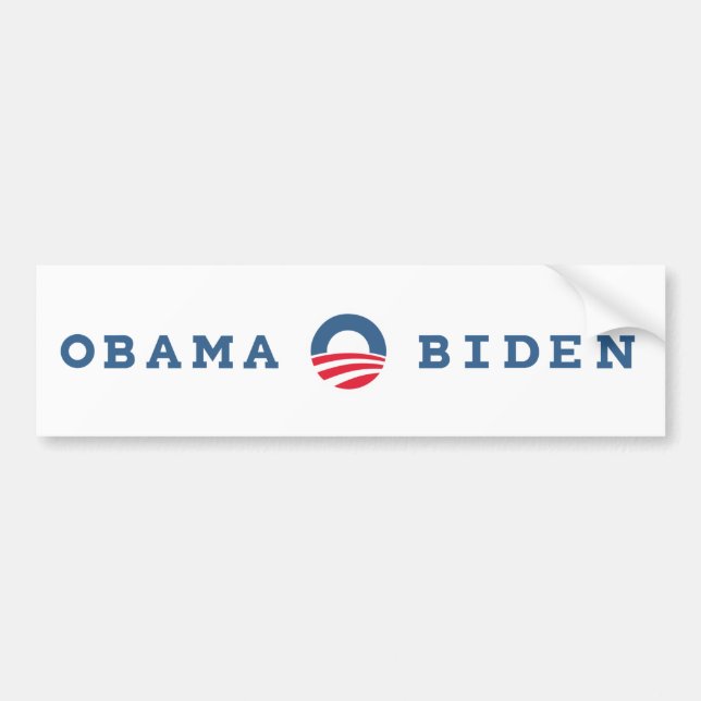 Obama/Biden 2012 Autoaufkleber (Vorne)