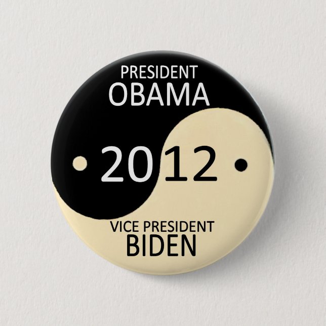 Obama/Biden 2012 Button (Vorderseite)