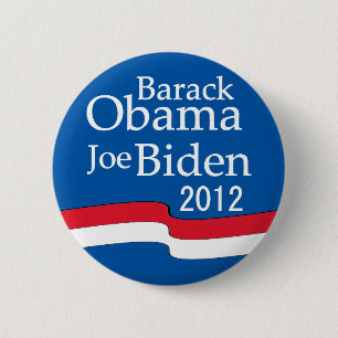 Obama - Biden 2012 Knopf Button