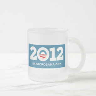 Obama Biden 2012 Mattglastasse