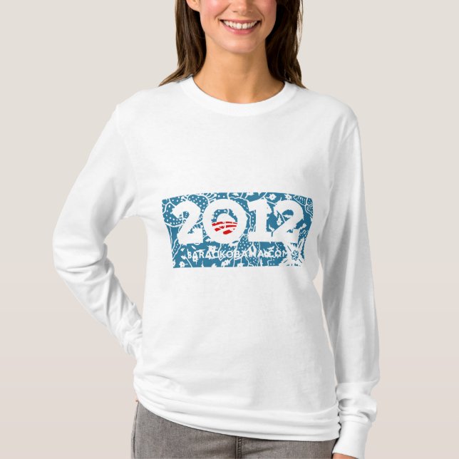 Obama Biden 2012 T-Shirt (Vorderseite)