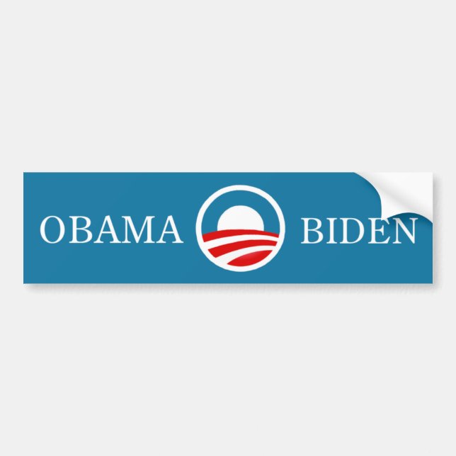 Obama - Biden Autoaufkleber (Vorne)