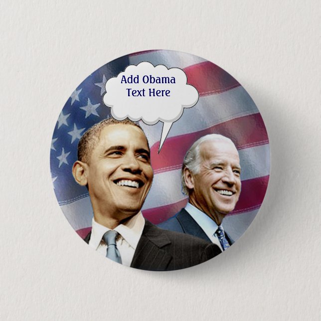 Obama Biden Button (Vorderseite)