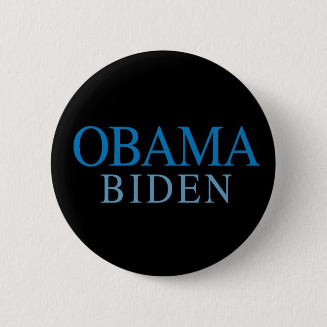 Obama Biden Button (Vorderseite)