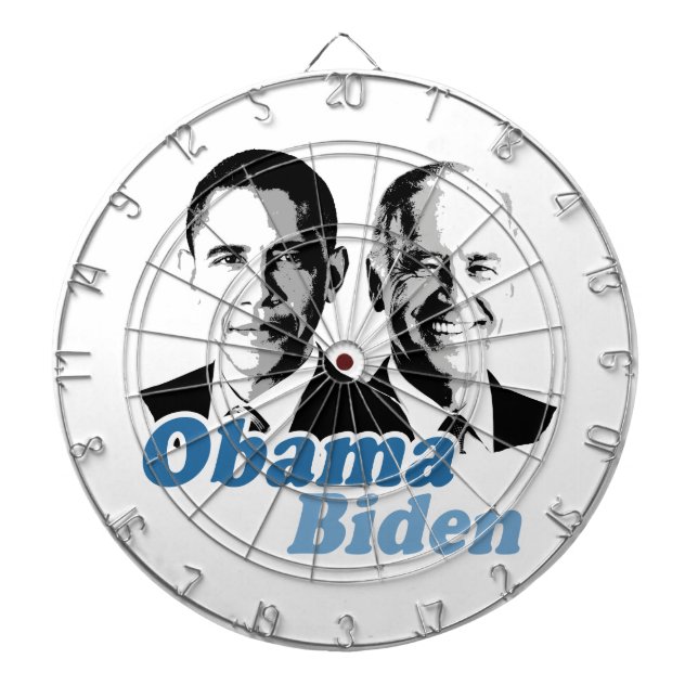 OBAMA BIDEN GEGEN - .PNG DARTSCHEIBE (vorne)