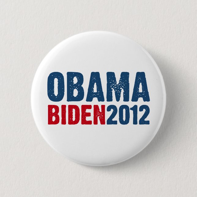 Obama Biden - Knopf Button (Vorderseite)