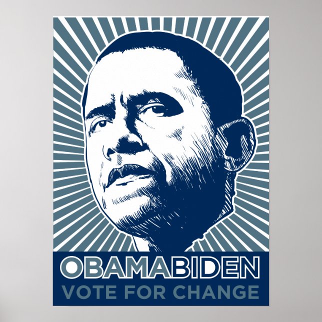 Obama Biden Poster (Vorne)