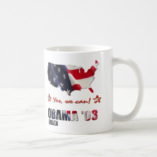 Obama Biden Tasse 'Yes We Can' 2008