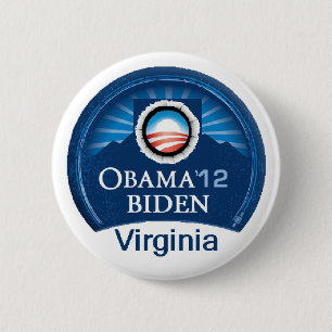 Obama Biden VIRGINIA Button