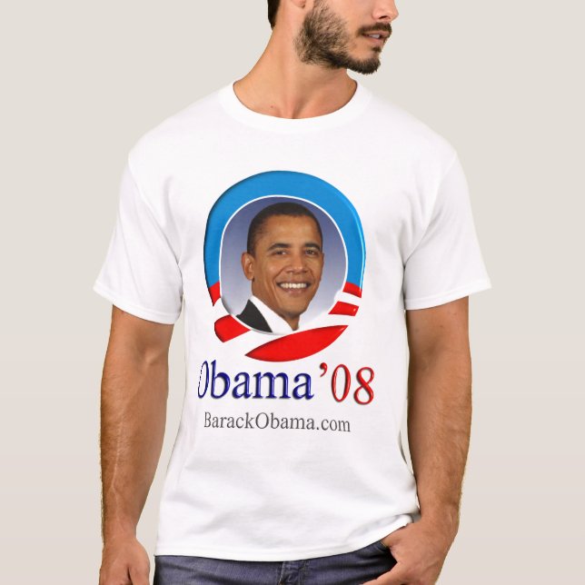 Obama-Bildlogo T-Shirt (Vorderseite)