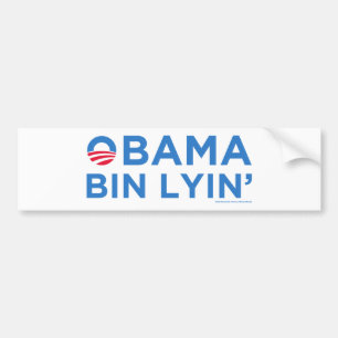 Obama-bin Lyin Autoaufkleber