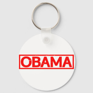 Obama-Briefmarke Schlüsselanhänger