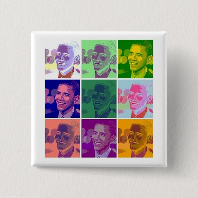 Obama Button (Vorderseite)