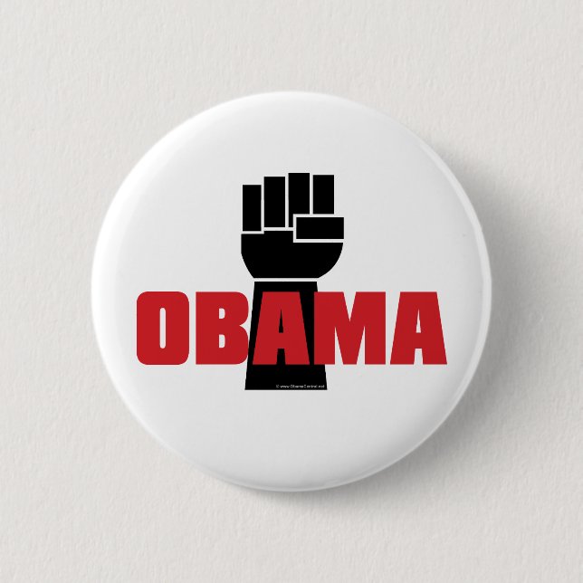 Obama! Button (Vorderseite)