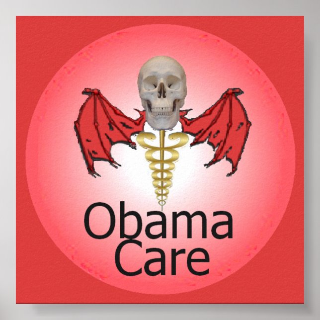 OBAMA CARE Poster (Vorne)