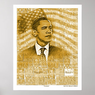Obama  "Change" Poster