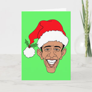 Obama Claus Feiertagskarte