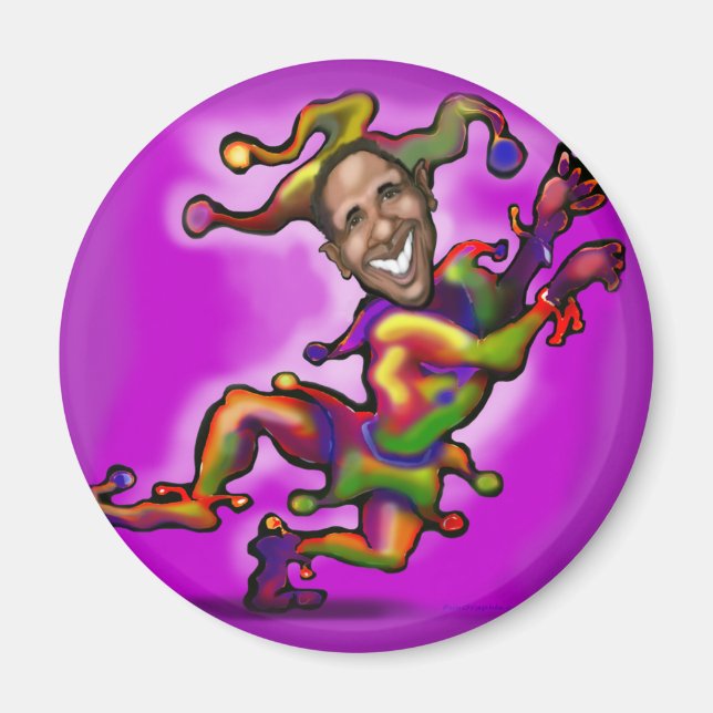 Obama Clown Magnet (Vorne)