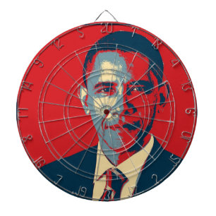 Obama-Dartscheibe Dartscheibe