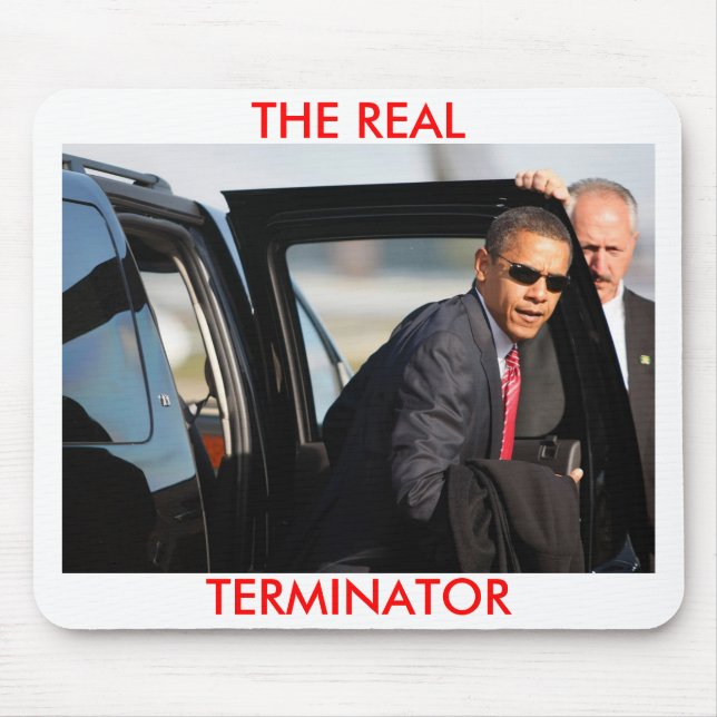 Obama - das wirkliche Abschlussprogramm Mousepad (Vorne)