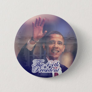 Obama: Der 44. Präsident Button