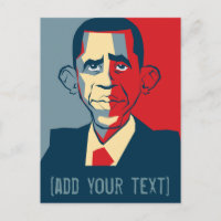 Obama-Design für benutzerdefinierte Texte