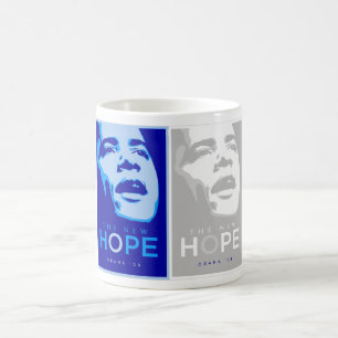 Obama "die neue Hoffnungs-" - Zeta-/Sigma-Tasse Kaffeetasse