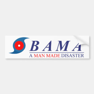 Obama - ein Mann machte Desaster: Natürlich Autoaufkleber