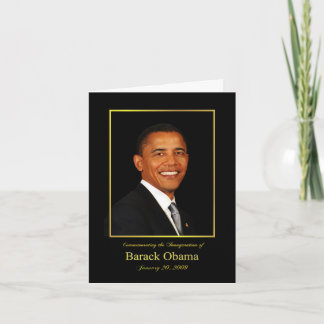 Obama-Einladung - formales Einweihungs-Party Einladung