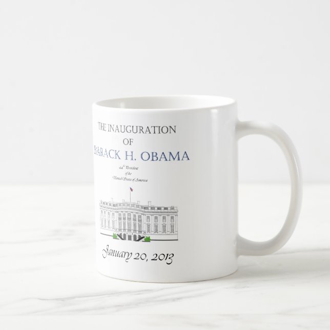 Obama-Einweihung 2013 Kaffeetasse (Rechts)