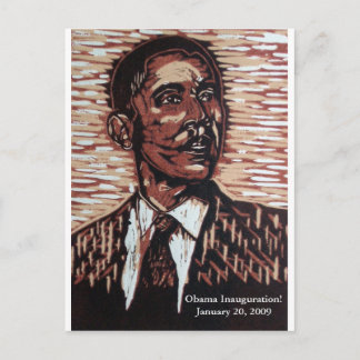 Obama Einweihung! 20. Januar 2009 Postkarte