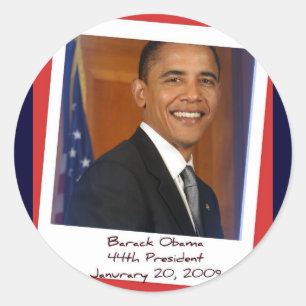 Obama Einweihung der Stickers 2009