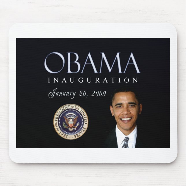 Obama-Einweihung Mousepad (Vorne)