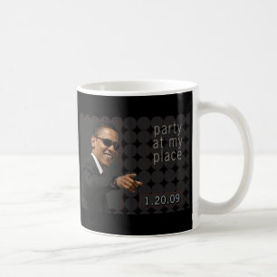 Obama-Einweihungs-Party laden ein Kaffeetasse