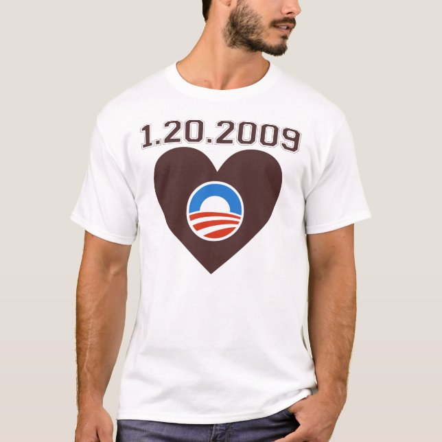 Obama-Einweihungs-T - Shirt (Vorderseite)