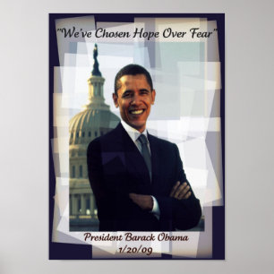 Obama-Einweihungs-TagCommerative Plakat 2009