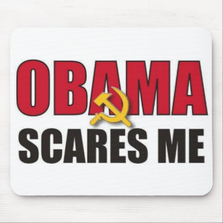 Obama erschrickt mich mousepad