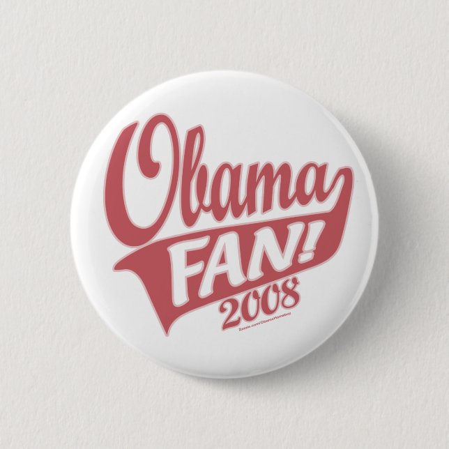 Obama-Fan-Knopf Button (Vorderseite)